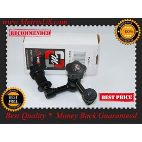 7 Metal Lightweight Variable Friction Power Arm for DSLR Camera
