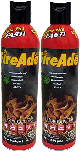 FireAde Fire Suppression System Fire Extinguishers 2 Pack