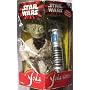 Star Wars Talking Interactive Yoda figure with lightsaber