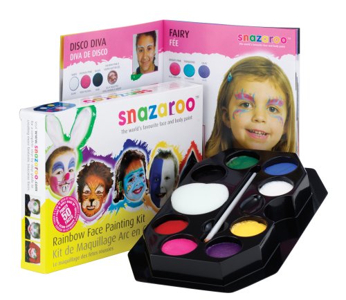 Snazaroo - Face Paints - Rainbow Face Painting Kit