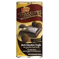 Nestles Treasures Renew Dark Chocolate Truffles Premium Candy, 3-Ounce Bars (Pack of 12)