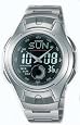 Casio Men`s AQ160WD-1BV Ana-Digi Electro-Luminescent Sport Watch