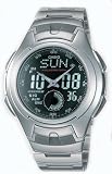 Casio Men's AQ160WD-1BV Ana-Digi Electro-Luminescent Sport Watch