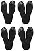 Pack of 4 Pairs Which Is 8 Insoles to Kill Off the Cause of Odor From Smelly Feet and Shoes Naturally with Activated Charcoal Wetness Drying and Odor Absorbing Shoe Insoles for Women's 7-12 and Mens 5.5-10.5 USA and Canada Shoe Sizes