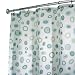 InterDesign Kiko Shower Curtain, Blue/Green