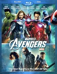 Marvels The Avengers 2-Disc Blu-Ray DVD Combo Pack with BONUS BLU-RAY DISC (Building A Cinematic Universe)