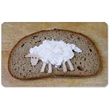 Produkt-Bild: zum Anbeissen: Fr&uuml;hst&uuml;cksbrettchen Schaf auf leckerem Graubrot