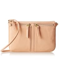 Shoes: Fossil Erin Small Topzip Cross Body Bag,Chalk Pink,One Size - Fossil