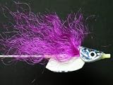 NEW FLIES Holographic & Glow in Dark Floating Holographic & Glow in Dark Floating Head Tube & Trolling Turbulator Fly #111