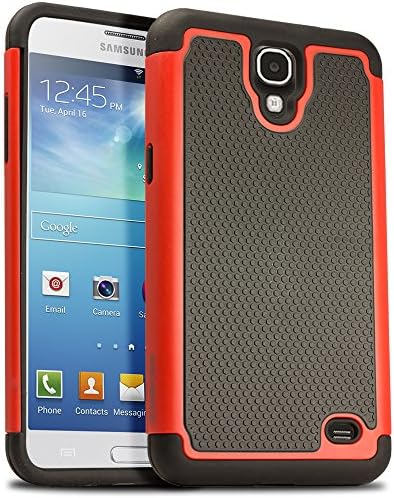 Galaxy Mega 2 Case, AERO ARMOR Protective Case for Samsung Galaxy Mega 2 RED