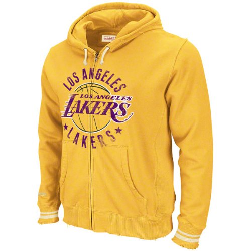 Mitchell & Ness Los Angeles Lakers Full Zip Hoody Xx Large