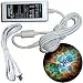 HQRP White AC Adapter/Charger/Power Supply Cord for ASUS Eee PC 1000 1000H 1000HA 1000HD 1000HE 1000XP 1002 1002HA S101 80G 160G Netbook/Subnotebook
