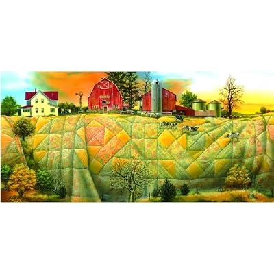 Quilting the Land 1000pc Jigsaw Puzzle by Doug Knutson