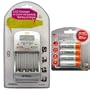 Hitech - IC-34 Quick Charger with Four Yuasa 2700 Ni-MH Rechargeable AA Batteries