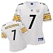 Ben Roethlisberger White Reebok Replica Pittsburgh Steelers Women's Jersey - XX-Large