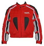 Vega Black Red Small Mainstay Ladies Mesh Jacket