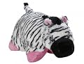 My Pillow Pets Zebra with Pink Trim 18
