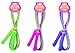 Slinky Poof 0X0598 Poof Hot Ropes Jr. Woven 7-Foot Jump Rope with Plastic Handles, 0.35-Inch Diameter