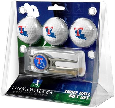 Louisiana Tech Bulldogs Ncaa Kool Tool 3 Golf Ball Gift Packs
