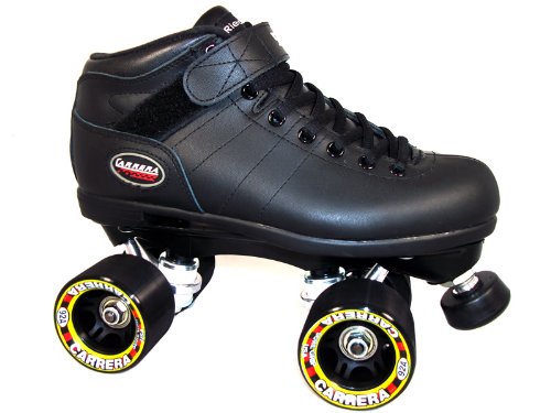 Sure Grip Carrera Black Mens Boys Ladies Womens Girls Kids Childrens Youth Quad Speed Roller Skates
