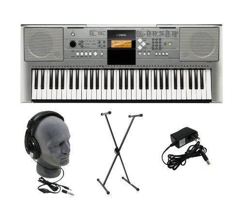 Yamaha YPT-330 Premium Keyboard Pack with Headphones - Power Supply - and Stand product image