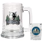 NBA Minnesota Timberwolves Boilermaker Set - Primary Logo