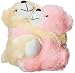 Dimpy Stuff Light Pink and Cream Bear Couple Soft Toy, Pink (7.9-inch) RS.259.00