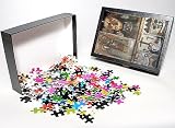 Photo Jigsaw Puzzle of Paintings depict scenes from the Bible, on the inner sanctuary (maqdas) of the from Robert Harding