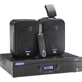Crown 140MAx PACK Business Music XM Systems With JBL Control 1S 2 Way 8 Ohm Speakers