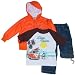 Apparel : Little Boys' 'Wave Runners' Outfit with Convertible Jeans and Hooded Windbreaker