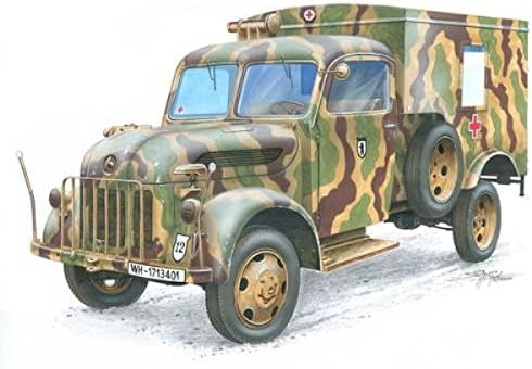 Special Armour 1:72 Steyr 1500 Krankenwagen German WWII #SA72016