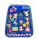 Littlest Pet Shop Exclusive Mega 10-Pack of Pets in Carry Case