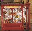 Reutter Porcelain Miniature Mahogany Shop Empty Display