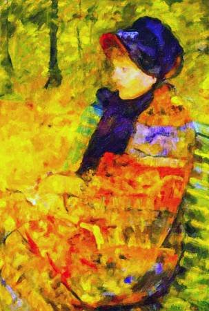 Custom Order #79-PTX, Oil on Canvas, Custom Painting of The Person You Love, For 1 Person of Customer's Choice, Style: Expressionism, with Signature Text 