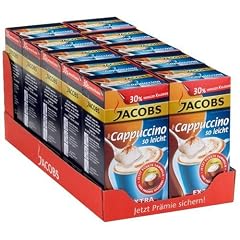Jacobs Cappuccino Kaffee so leicht, Kaffee Becherportionen, 10er Pack (10 x 140 g)