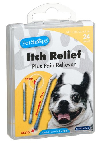 Swabplus Itch Relief For Pets 24-Count Packages (Pack of 8) by Swabplus