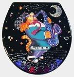 Glow-in-the-Dark Jazz Cat Toilet Seat http://bathtimeshowercurtains.com/pro1416365.html