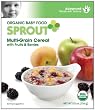 Sprout Organic Baby Food Multi-Grain Cereal with Fruits and Berries, 5.5-Ounce (Pack of 12)