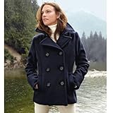 IMAGE OF Eddie Bauer Wool Peacoat