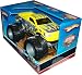 Hot Wheels Monster Jam 1:24 Scale Die Cast Official Monster Truck 2007 Series - Yellow VIRGINIA GIANT with Monster Tires, Working Suspension and 4 Wheel Steering