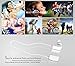 GLCON GS-06 Mini Blue Sports Sweatproof Wireless Stereo Bluetooth 4.0 Headset BT Headphones Earphone Earpiece Earbuds with Microphone Mic, A2DP, Noise Cancellation, Music Streaming and Control, Great for Sports, GYM, Running, Exercises, for Apple iPhone 5/5s/5c, iPhone 4/4s, iPad 1/2/3, new iPad, iPod and Samsung Galaxy S2, S3, S4, S5, Galaxy note 3, 2, 1 and other Android Cell Phone (Retail Package)