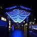 Ecandy 2M x 3M Net Mesh Fairy Designed String Light, 200 LED,  Blue