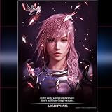 Final Fantasy XIII Part 2 - Lightning Wall Scroll