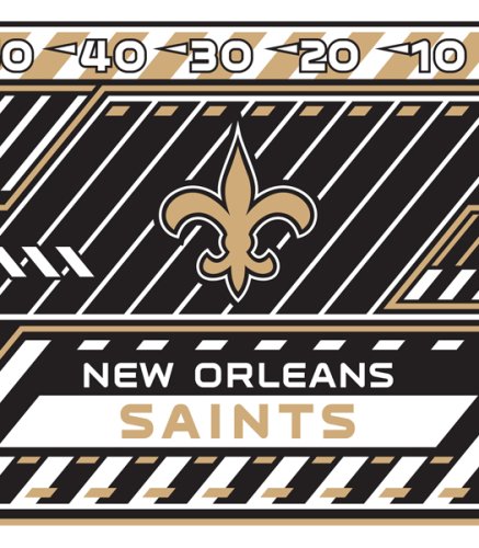 Turner NFL New Orleans Saints Stretch Book Covers (8190184)