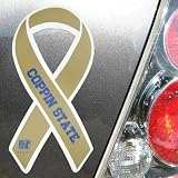 NCAA Coppin State Eagles Ribbon Magnet