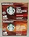Starbucks Hot Cocoa Kcup Pods Variey Pack (Set of 2 Including Classic and Salted Caramel) Made with Real Cocoa