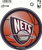 NEW JERSEY NETS 5 INCH ROUND DECAL