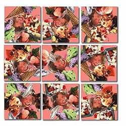 Ice Cream, You Scream Scramble Squares Puzzle