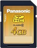 Panasonic SDHCメモリーカード 4GB RP-SDV04GL1K