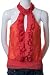 Marineblu Lacy Ruffle Smocked Top Orange